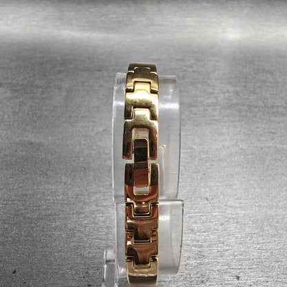Citizen Watch Women 14mm White Dial Gold Rectangle 5421-S002869 New Battery7
