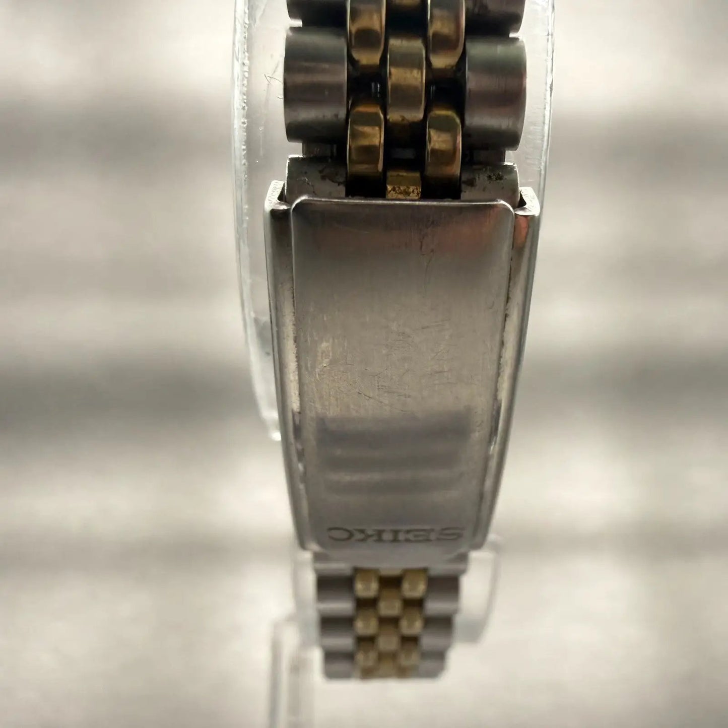 Seiko Watch Women 24mm Silver Dial Two Tone Daydate Round 7N83-0041 New Battery7
