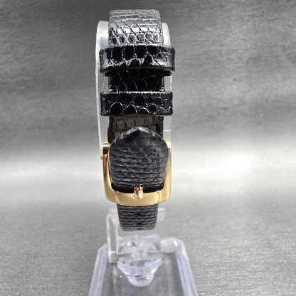 Citizen Tank Watch Women 17mm Black Dial Gold Rectangle 3220-S18604 New Battery7