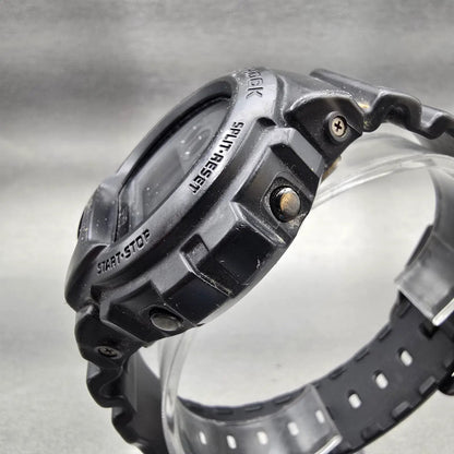 Casio G-Shock DW-6900BB Watch Men 50mm Black Dial Black Chrono Alarm New Battery2