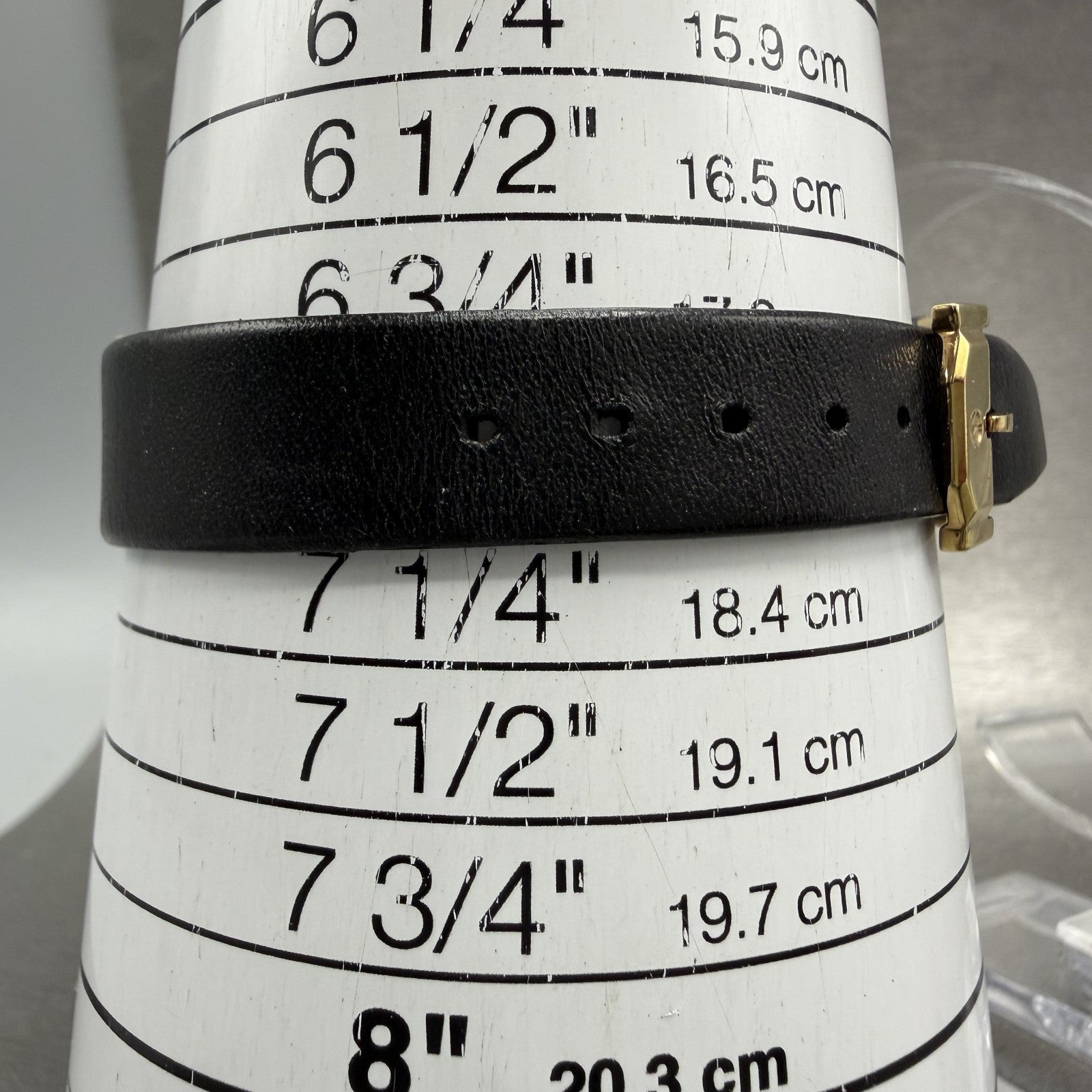 Movado Museum Watch Women 25mm Black Dial Gold Round 87.A1.845 New Battery10