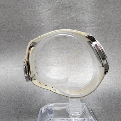 Seiko Lukia Watch Women 26mm White Dial Silver Tone Date 7n820ee0 New Battery8