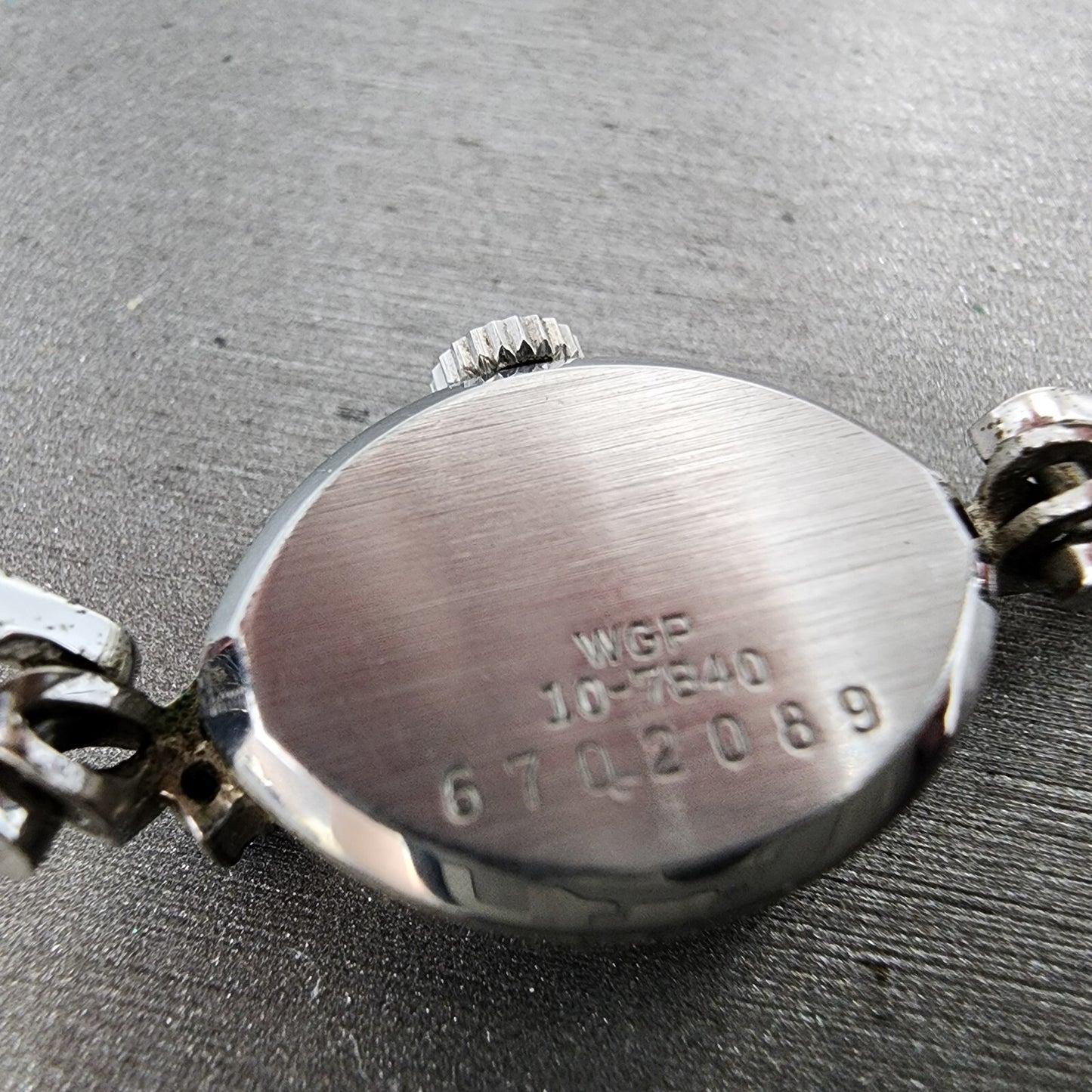 Seiko Solar Watch Women 15mm White Dial Silver Tone Manual 107840 Runs9