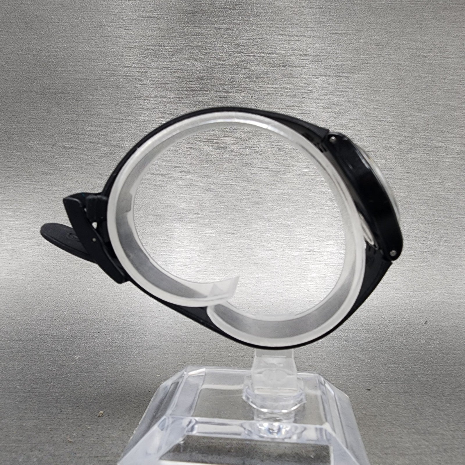 Swatch Money Penny Watch Women 24mm Black Dial Black Tone Round New Battery8