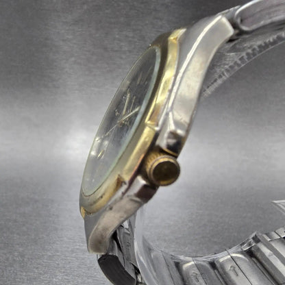 Citizen Watch Men 36mm Blue Dial Two Tone Daydate Round 2500-S99329 PARTS JP23