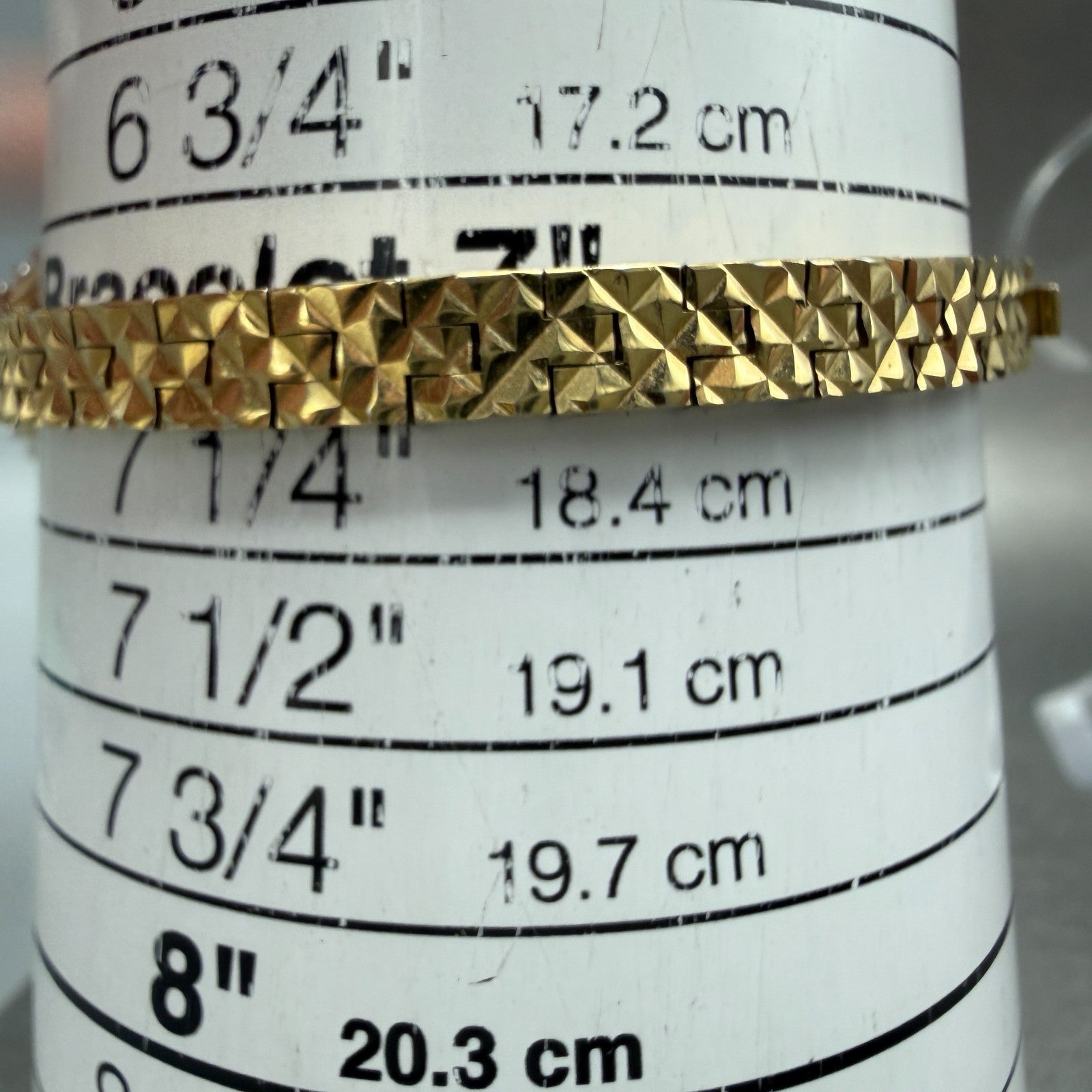 Jules Jurgenson Watch Women 18mm Champagne Dial Gold Tone Gem Stones New Battery10