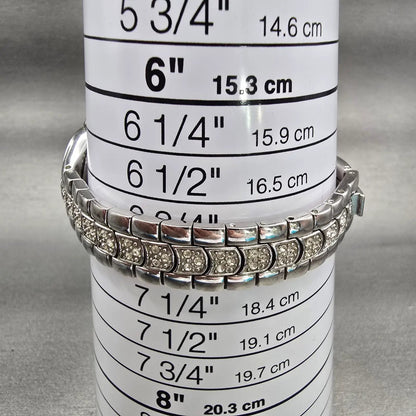 Bulova Watch Women 22mm MOP Dial Silver Tone Gemmed Round 96T14 New Battery9