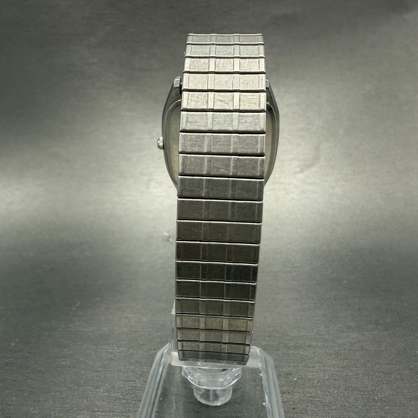 Seiko SQ Watch Men 32mm Silver Dial Silver Tone Daydate 8123-5129 New Battery6