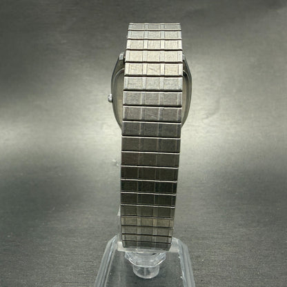 Seiko SQ Watch Men 32mm Silver Dial Silver Tone Daydate 8123-5129 New Battery6
