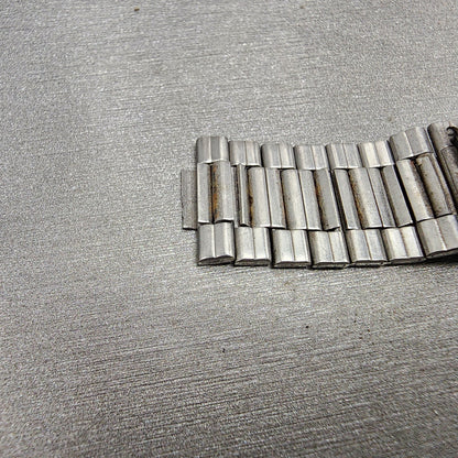 Seiko Bracelet 20mm Two Tone Stainless Steel Tri Folding Z271 End Links12