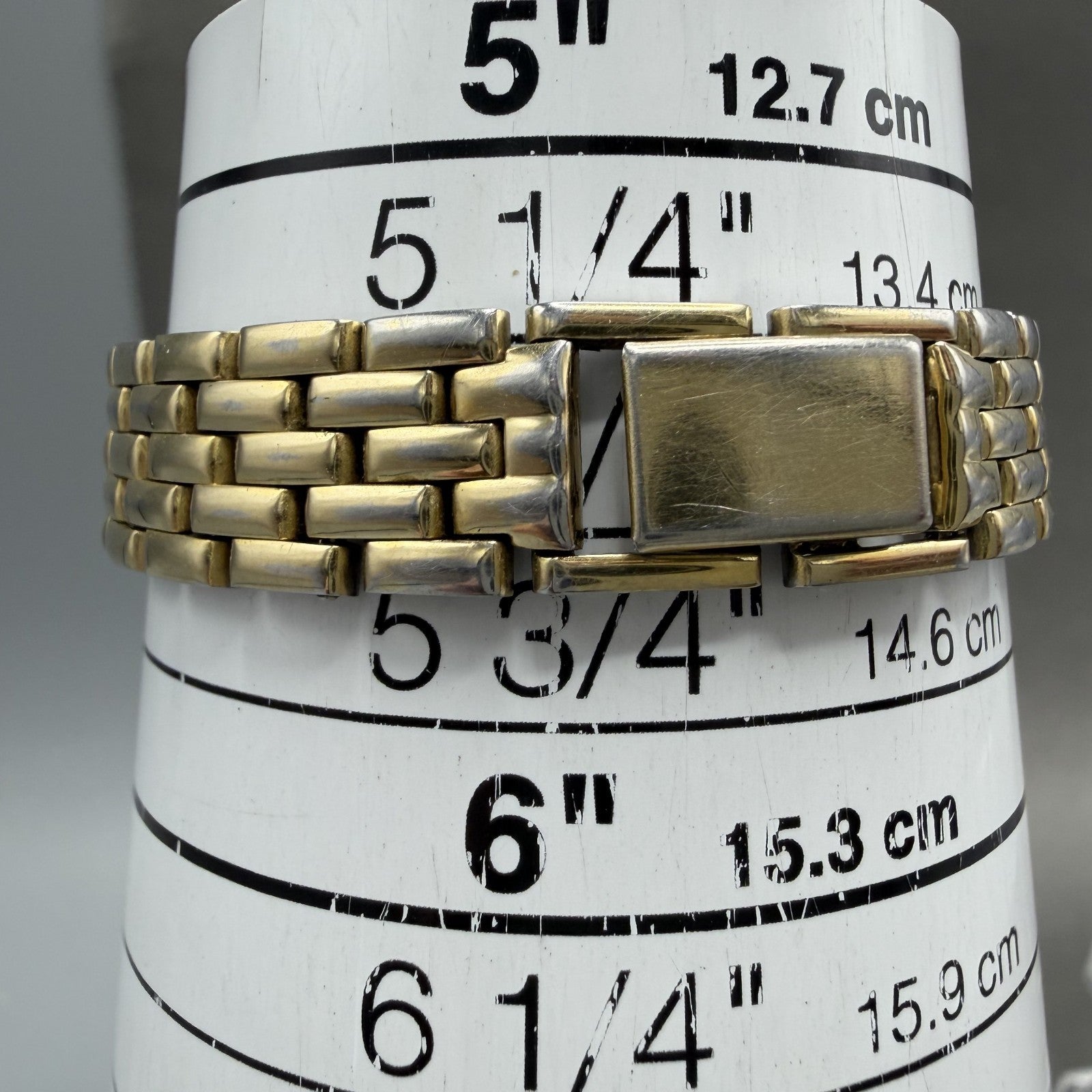 Seiko Pulsar Watch Women 22mm Black Dial Gold Tone Round V4000270 New Battery10