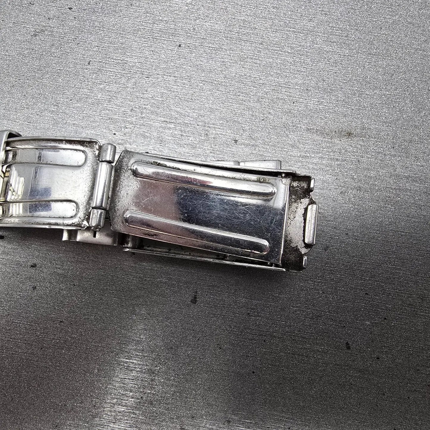 Seiko Bracelet For V742-8119 18mm Stainless Steel Two Tone 4916ZI Vintage15