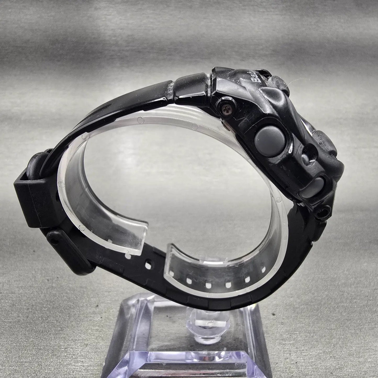 Casio Baby G BG-169R Watch Women 43mm Black Dial Black Tone Chrono Alarm New Bat8