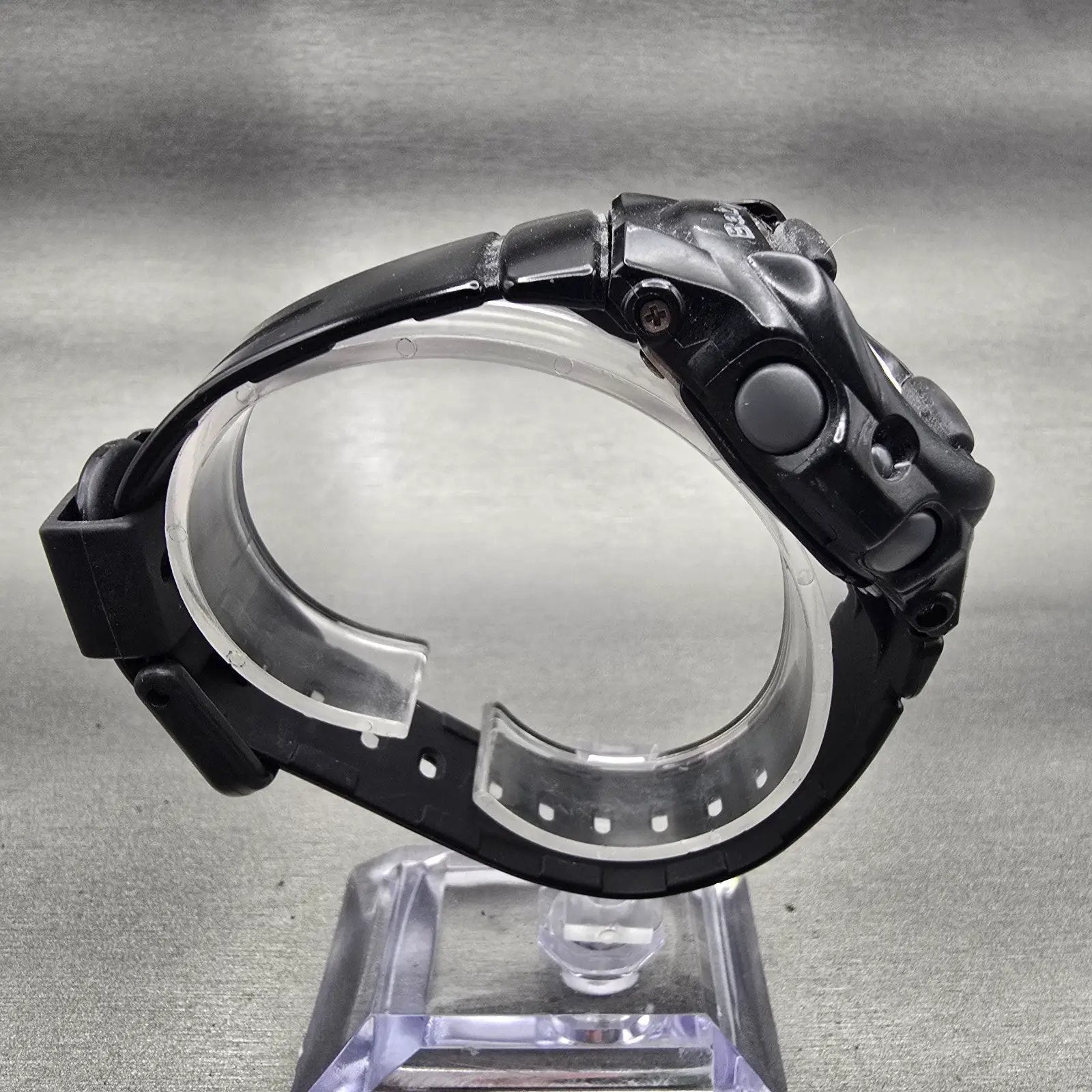 Casio Baby G BG-169R Watch Women 43mm Black Dial Black Tone Chrono Alarm New Bat8