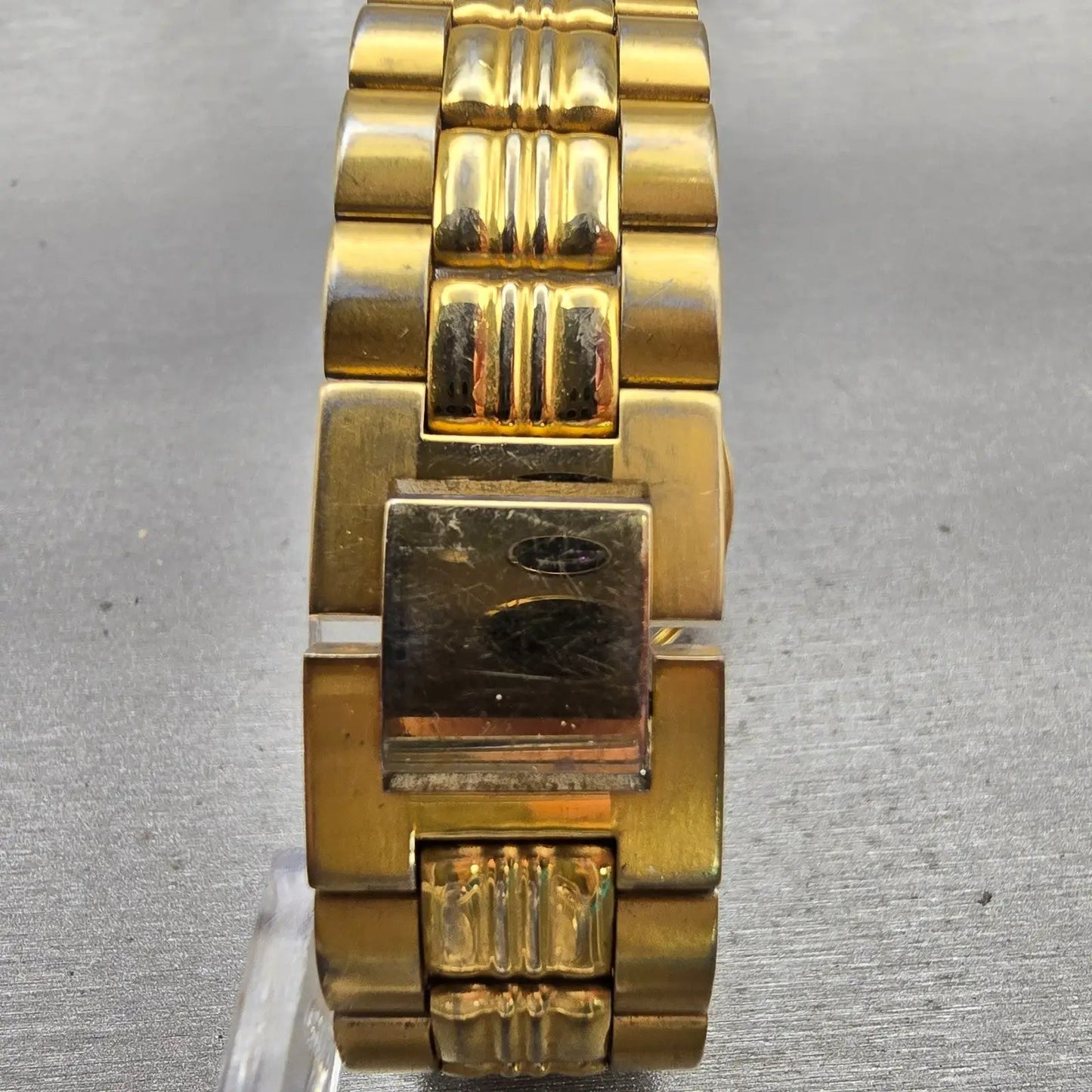 Citizen Elegance Triple Calendar Watch Men 35mm Champagne Dial Gold Tone New Bat7