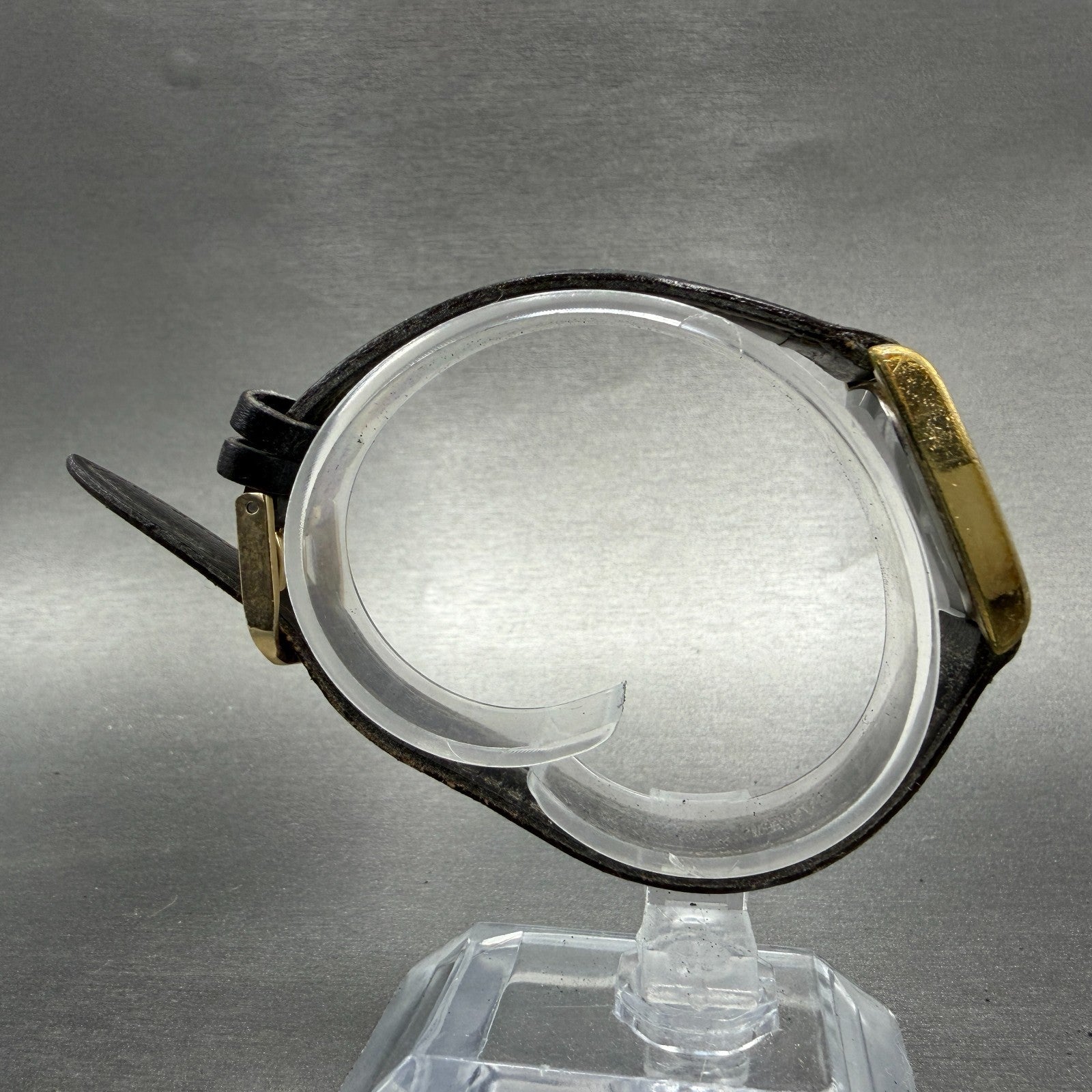 Seiko Tank Watch Men 20mm Champagne Dial Gold Tone Rectangle 2621-5220 New Batt8