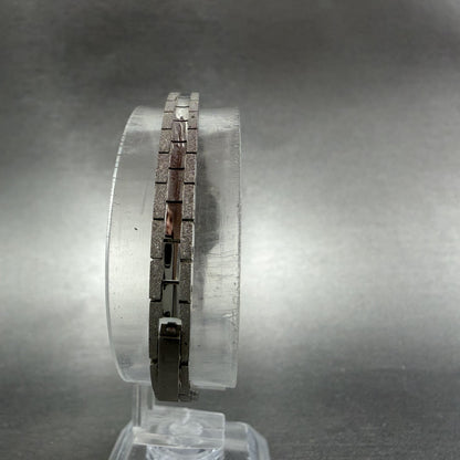 Citizen CQ Watch Women 13mm Silver Dial Silver Tone Rectangle New Battery NHJDS7