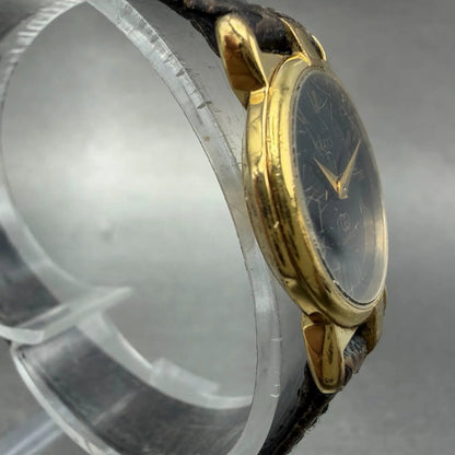 Gucci 3400L Watch Women 22mm White Dial Gold Plated Round New Battery VTG3