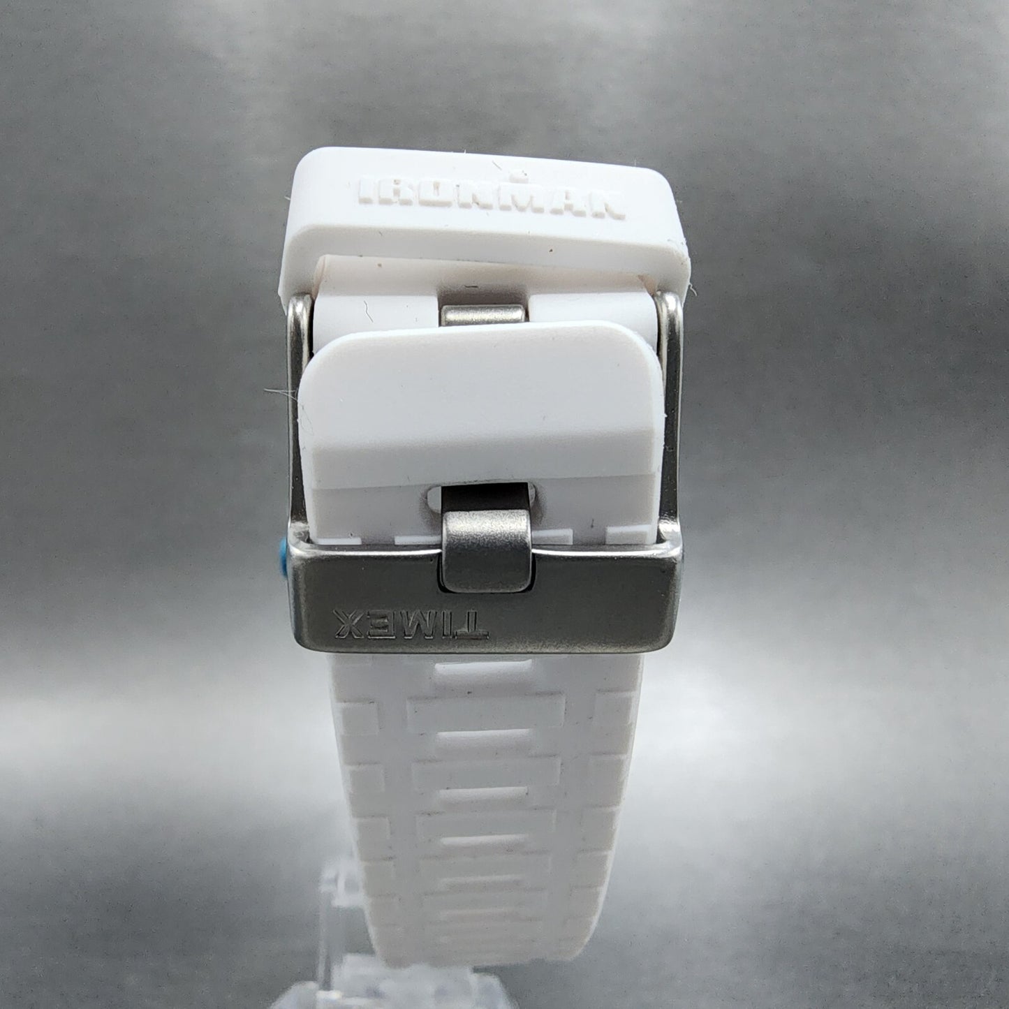 Timex Ironman Essential 30 Watch Women 42mm Digital White Case Round New Battery7