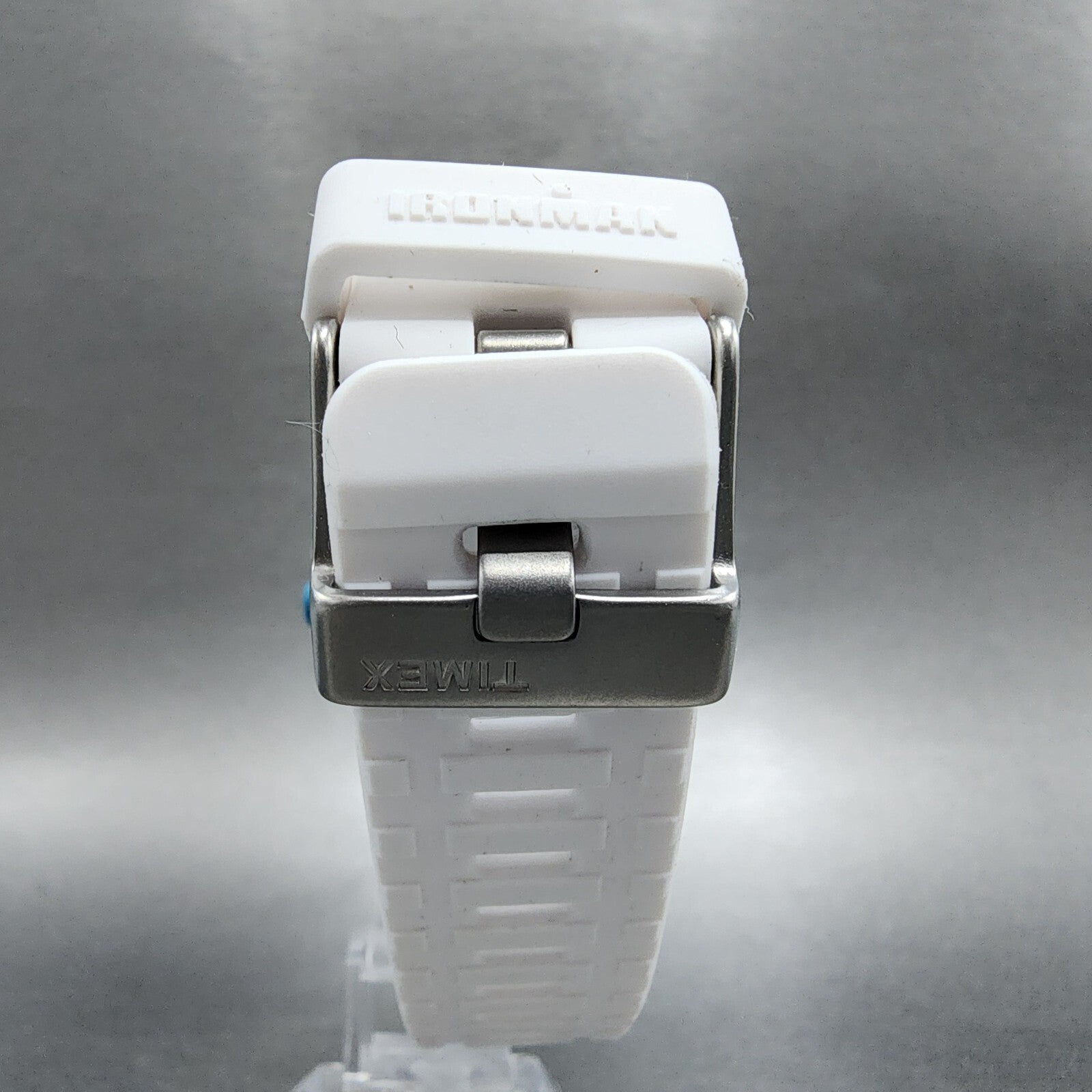 Timex Ironman Essential 30 Watch Women 42mm Digital White Case Round New Battery7