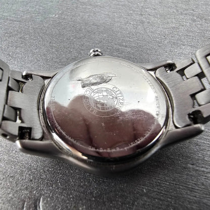 Citizen ECo-Drive Watch Women 26mm MOP Dial Silver Tone Round E031-S034744 Runs9