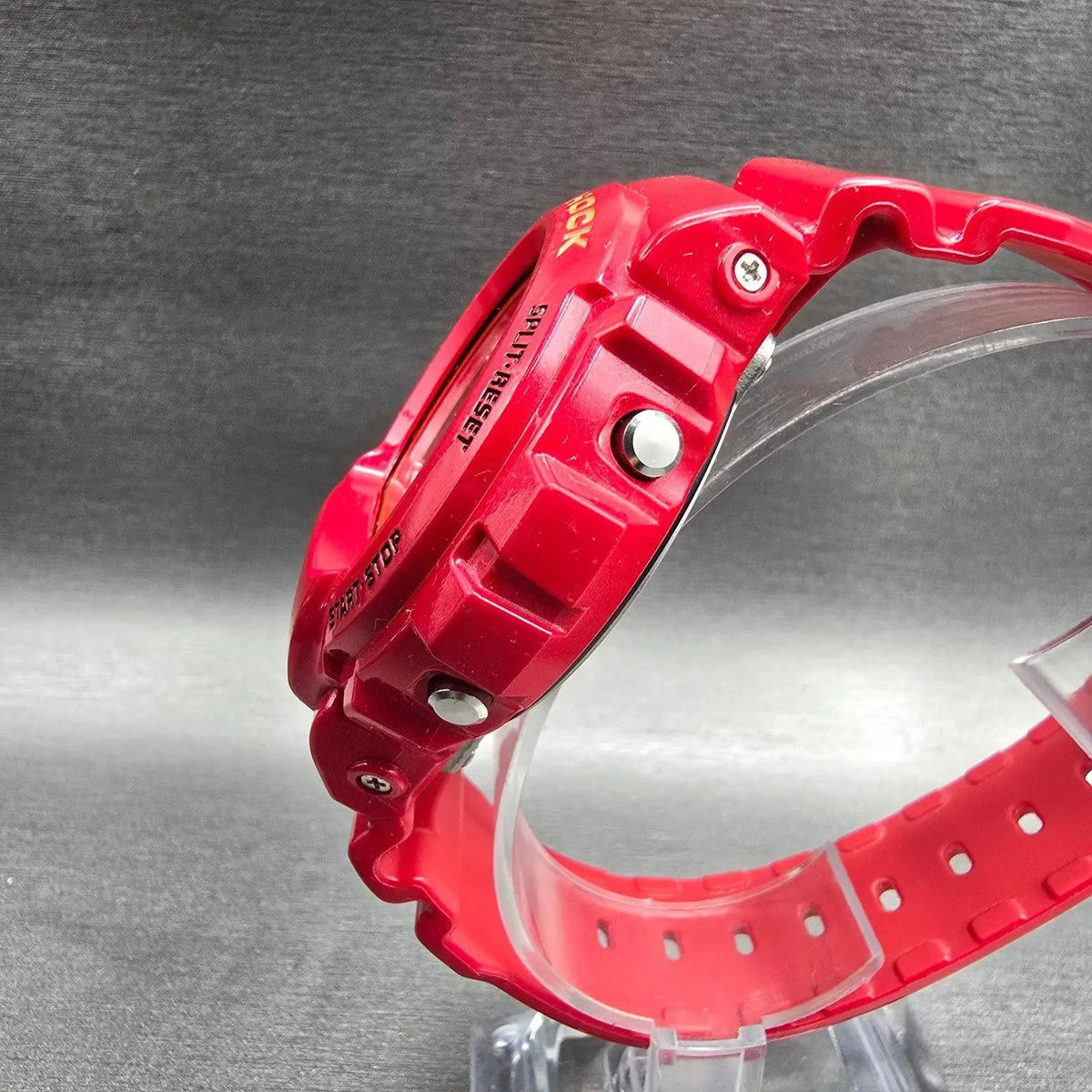 Casio G-Shock DW-6900CB Watch Men 50mm Orange Red Chrono Alarm New Battery JP2