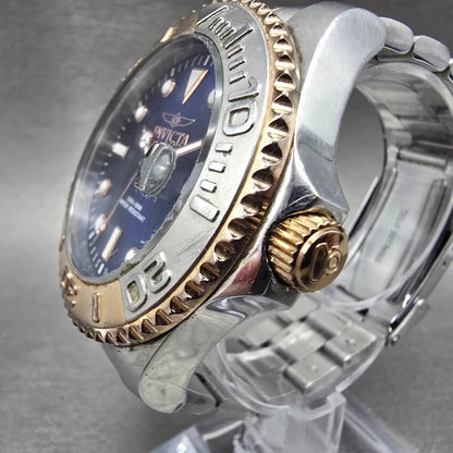 Invicta Pro Diver Watch Men 47mm Blue Dial Two Tone Date 24626 New Battery2