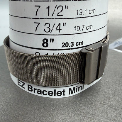 Skagen Watch Men 37mm Gray Dial Titanium Date 233XLTTM Mesh Band New Battery ABC10