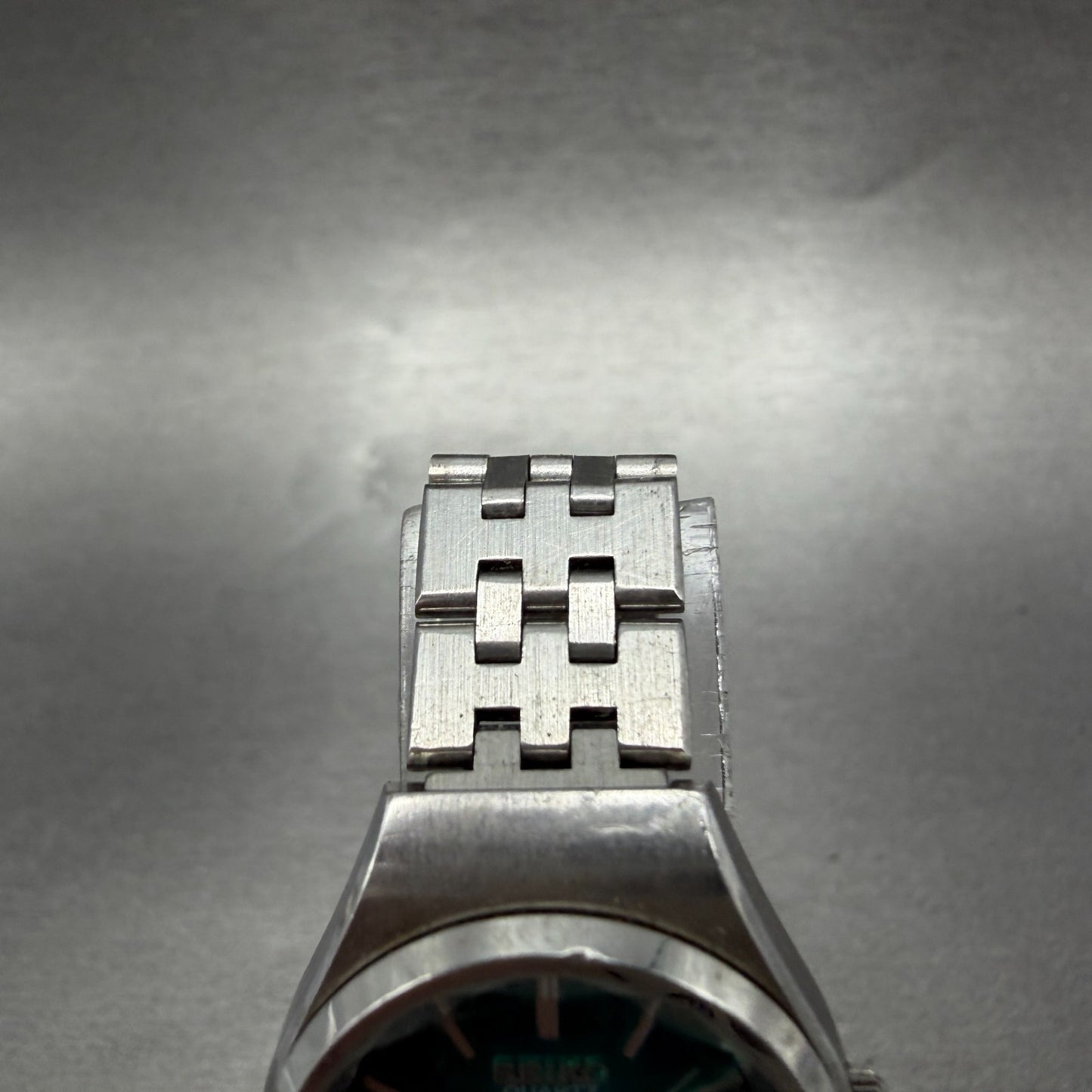 Seiko Watch Women 24mm Green Dial Silver Tone Daydate 7903-0100 New Battery4