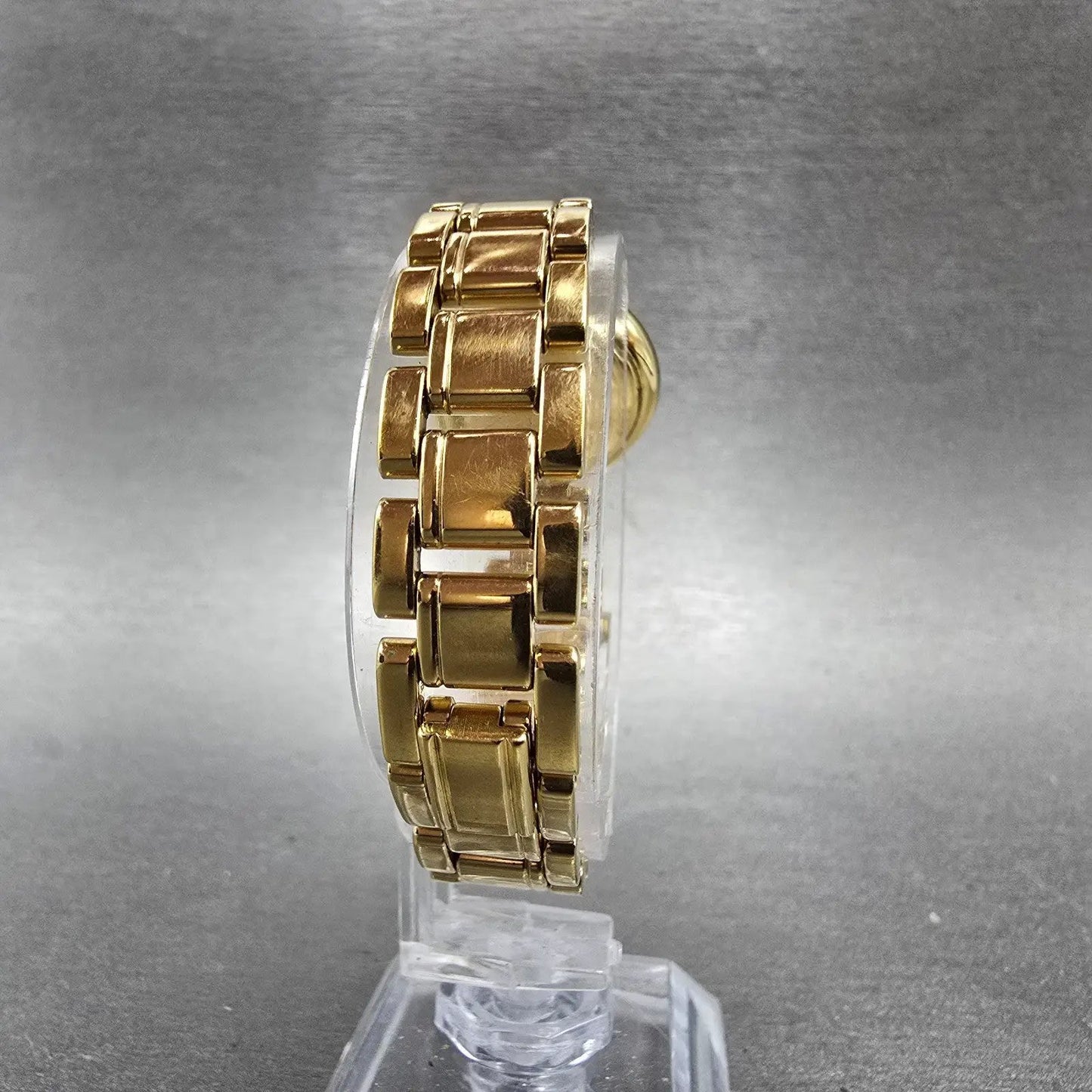 Raymond Weil Watch Women 23mm Champagne Dial Gold Plated Round 5850 New Battery6