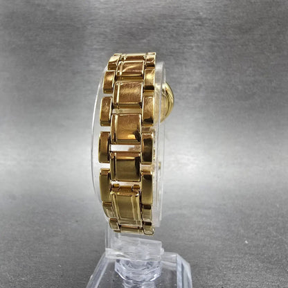 Raymond Weil Watch Women 23mm Champagne Dial Gold Plated Round 5850 New Battery6