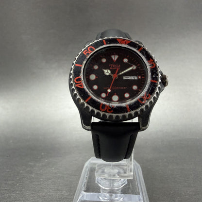 Citizen Vega Dive Watch Women 33mm Black Dial Black Tone Daydate New Battery5