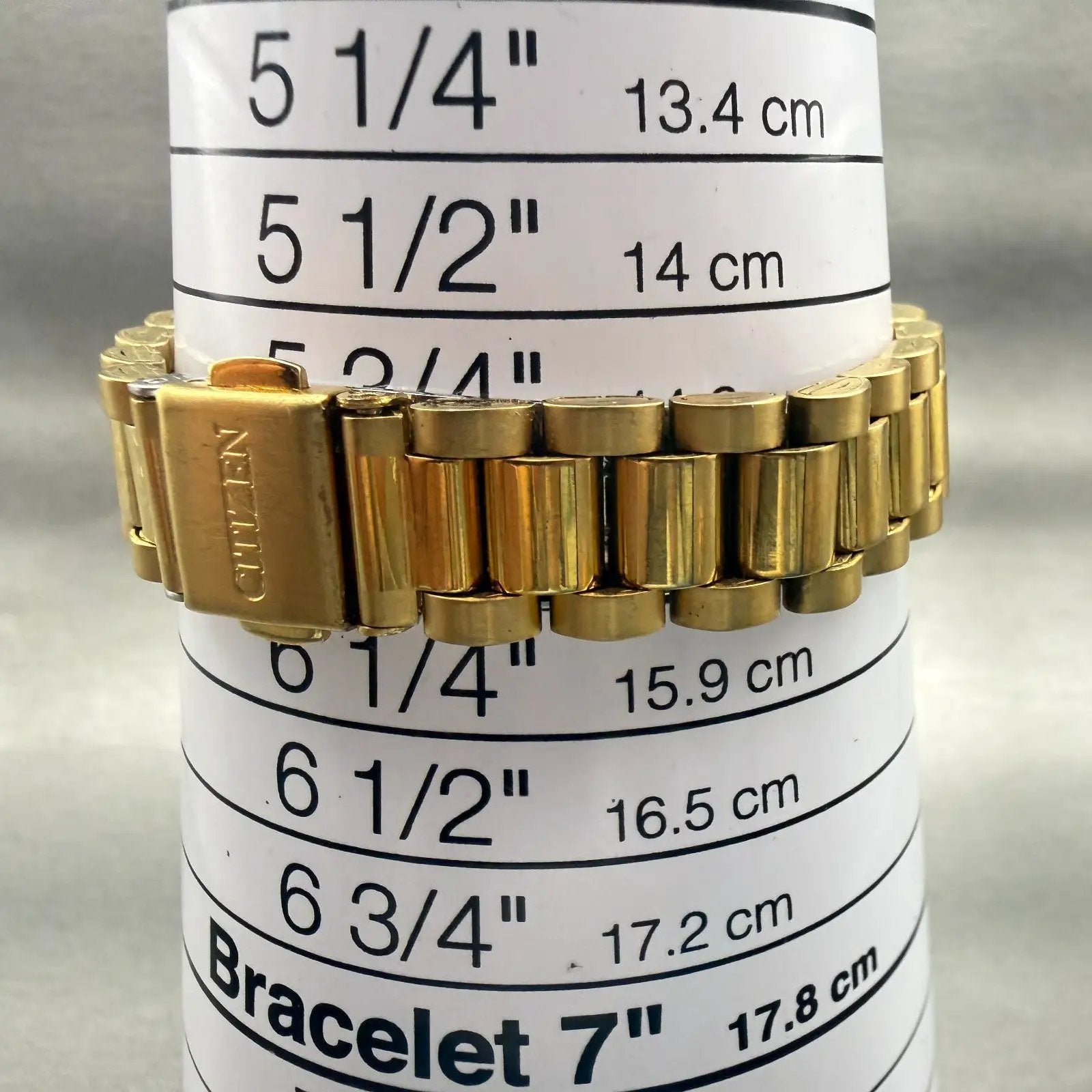 Citizen Watch Women 26mm MOP Dial Gold Gemmed Date Round 1012-S075688 New Batt9