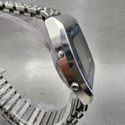 Casio AA91W Watch Men 36mm Digital Blue Silver Tone Alarm Chrono New Battery3