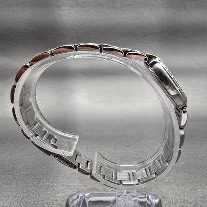 Citizen Eco-Drive Watch Women 17mm MOP Dial Silver Tone Gemmed B023-S039214 Runs8