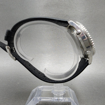 Nissan NISMO Chronograph Watch Men 40mm Black Dial Steel Date Round New Battery9