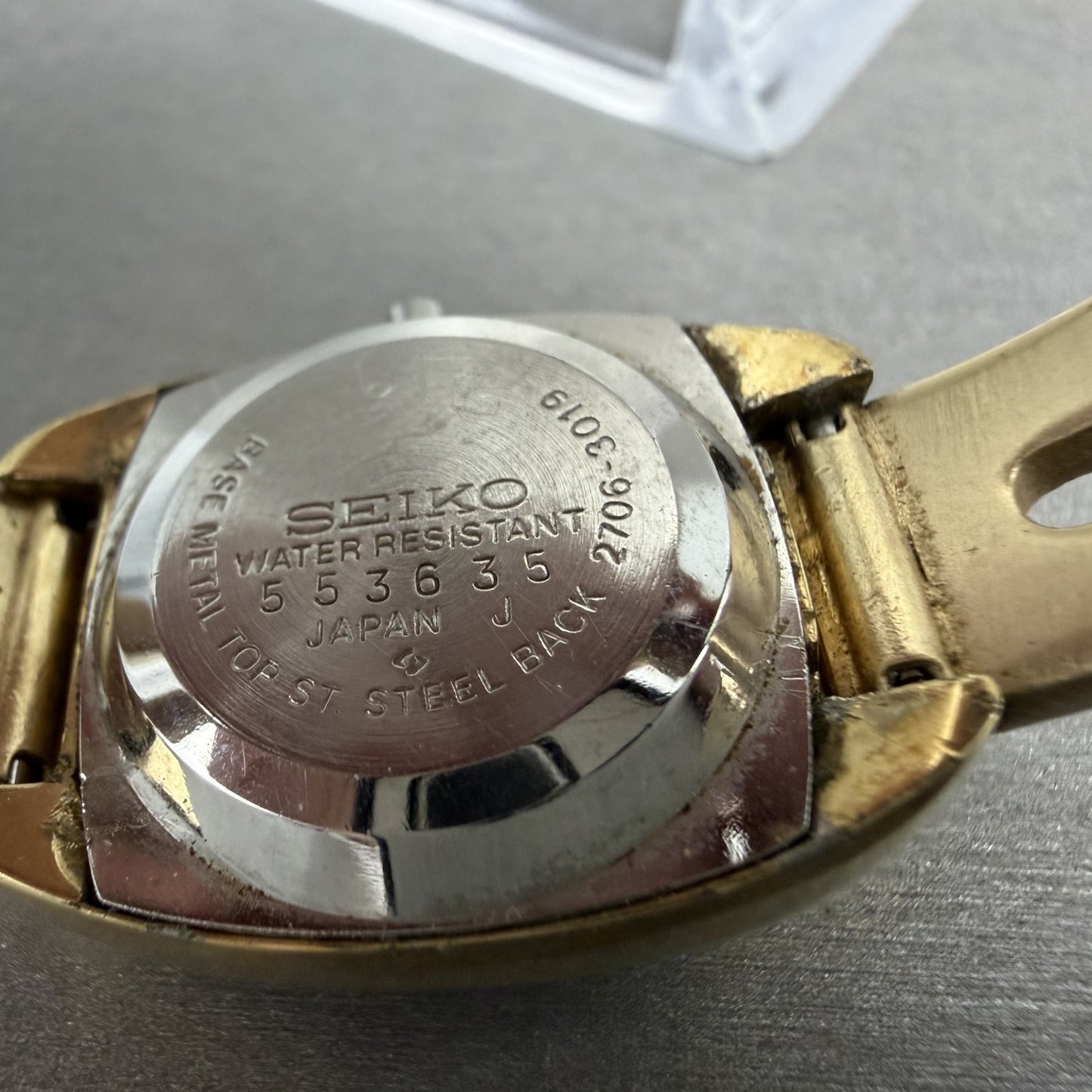 Seiko Automatic Watch Women 23mm Brown Dial Gold Plated Automatic 27063019 PART10