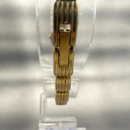 Citizen Watch Women 17mm Champagne Dial Gold Tone Oval 5920-S64291 New Battery7