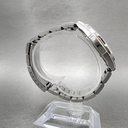 Seiko Alba Watch Men 39mm White Dial Silver Tone Date V7320S00 New Battery8