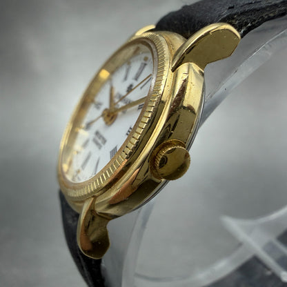 Junghans Meister Watch Women 22mm White Dial Gold Tone Round JE-111L PARTS3