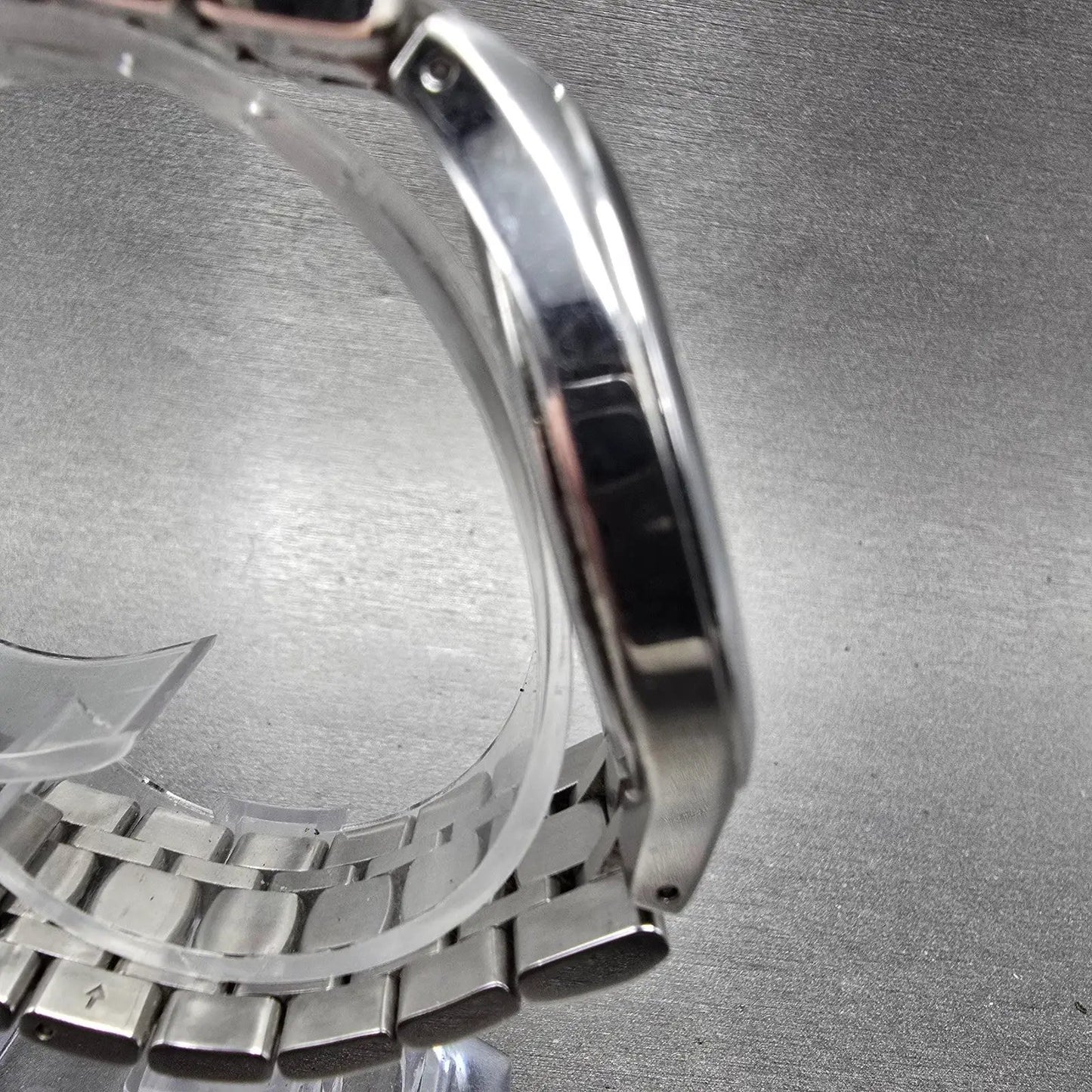 Movado Museum Watch Men 41mm Silver Dial Silver Tone 01.1.14.1085 New Battery3