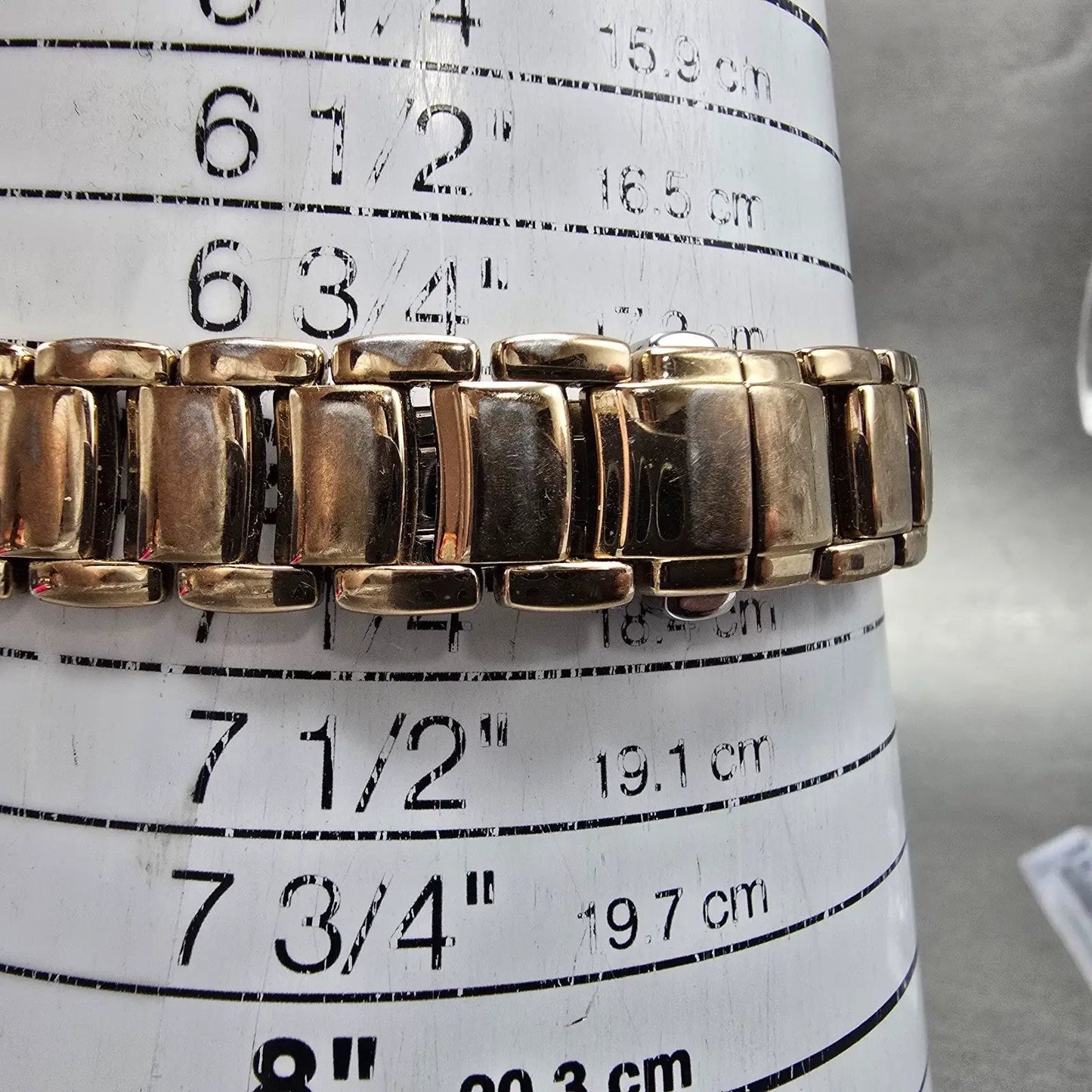 Citizen Eco-Drive Circle of Time Watch Women 30mm MOP Dial Rose Gold Tone Runs11