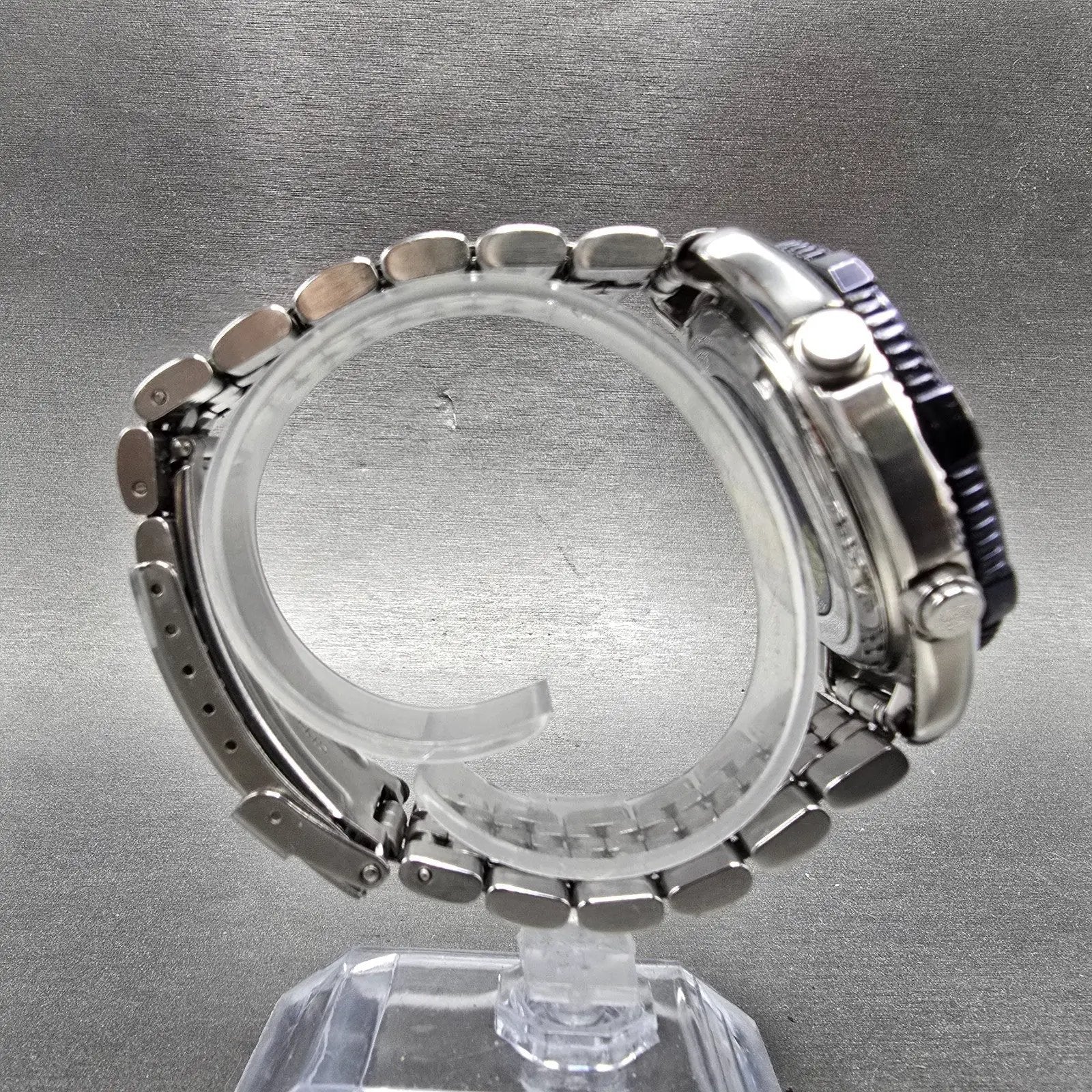 Citizen Navihawk Blue Angels Watch Men 42mm Ani Digi Steel C300-Q00842 PARTS9
