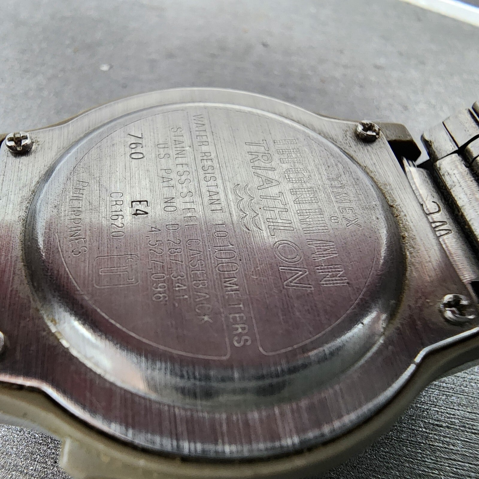 Timex Ironman Watch Women 32mm Digital Silver Tone Round New Battery VTG9