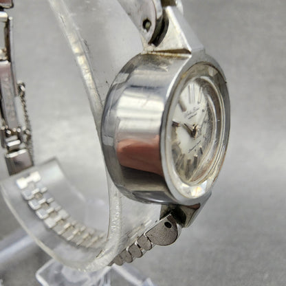 Seiko Birdie Special Watch Women 19mm Silver Dial Stainless Steel Manual Runs3