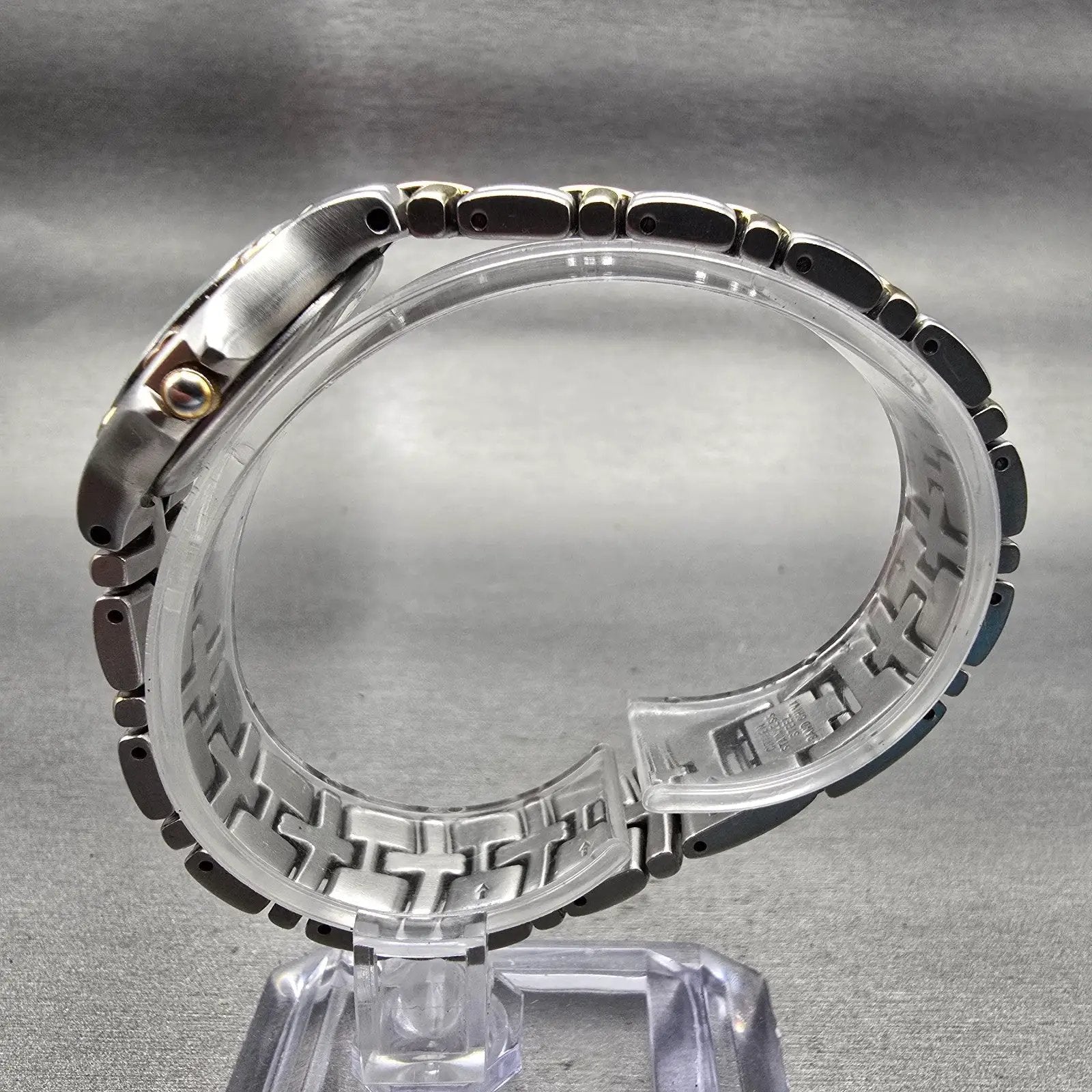 Citizen Elegance Watch Women 25mm Silver Dial Two Tone Date 1012-H20119 New Batt6