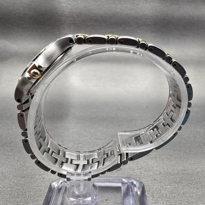 Citizen Elegance Watch Women 25mm Silver Dial Two Tone Date 1012-H20119 New Batt6