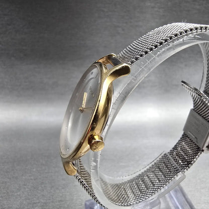 Skagen Anita Lille Watch Women 30mm Silver Dial Gold Tone SKW2340 New Battery2