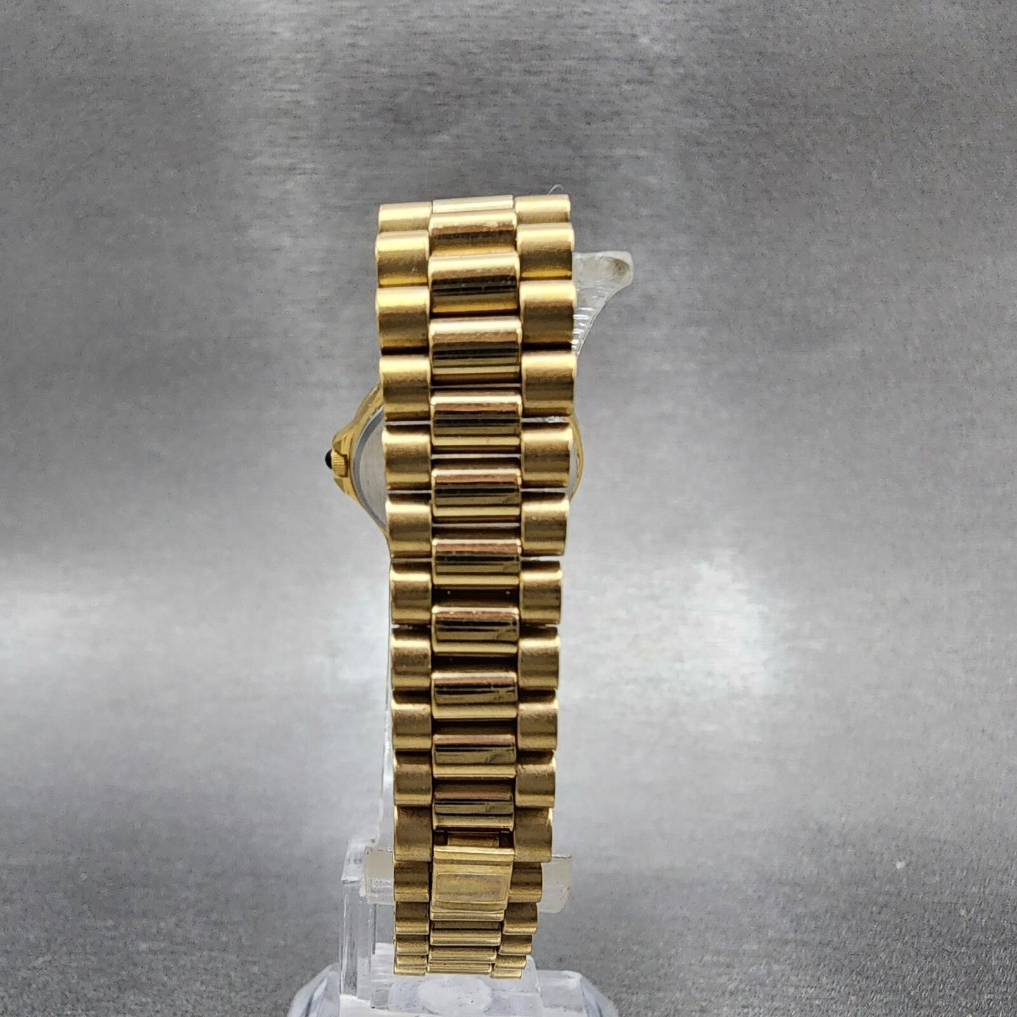 Nivada Watch Women 23mm Gold Dial Gold Tone Round N5700 PARTS8