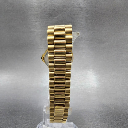 Nivada Watch Women 23mm Gold Dial Gold Tone Round N5700 PARTS8